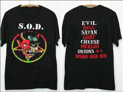 DRN. Tričko Unisex Vintage Stormtroopers Of Death Černé Všechny Velikosti S-5XL