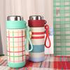 Elegant Stainless Steel Thermos Mug Delicate Thermos Cup Durable Vacuum Tea Cup  Outdoor