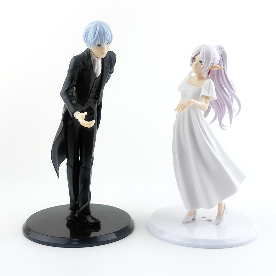 Frieren: Beyond Journey's End Anime Figure Frieren Himmel Proposal Dance Action Figure PVC Ornaments Toy Brithday Gift