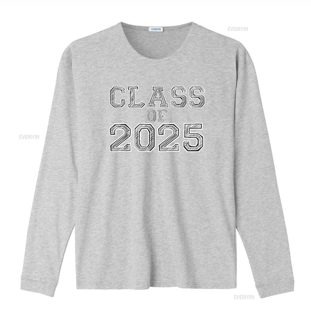 Class Of 2025 High School Graduation Date Graduate T Shirt vintage Washed graphic Stylish Unisex Breathable designer clothes