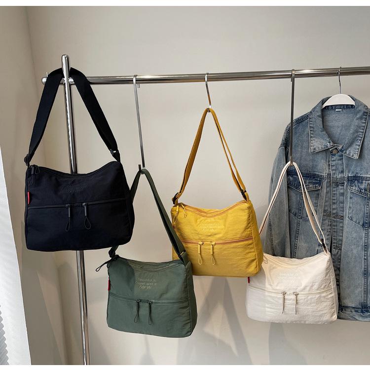 Women's Nylon Crossbody Tote: Large Capacity 2025 Fashion Shoulder Bag