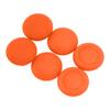 3D Joystick Button Cover 6 in 1 Prevent Slip Replacement Thumb Grips for PS5 Elite Controller