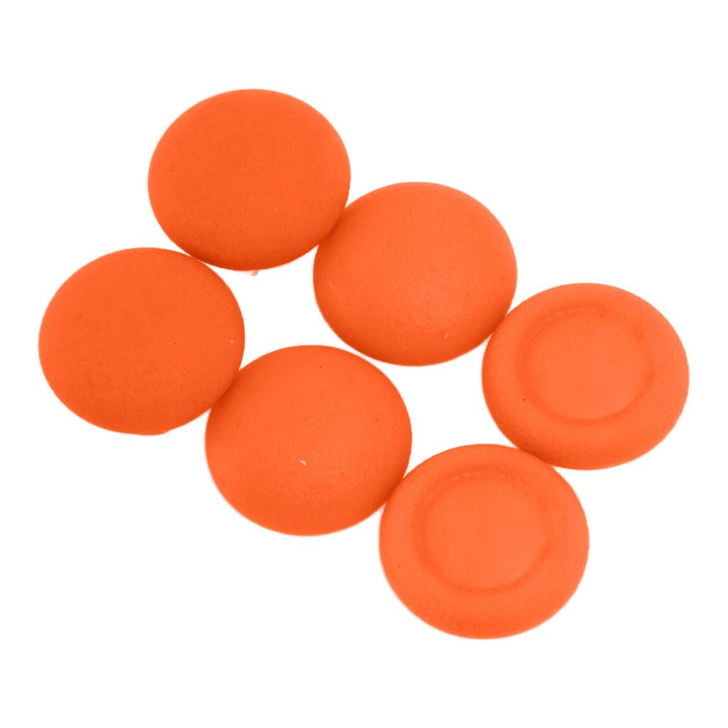 3D Joystick Button Cover 6 in 1 Prevent Slip Replacement Thumb Grips for PS5 Elite Controller