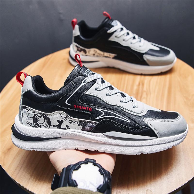 Mode Frühling Outdoor-Sportschuhe Herren Koreanische Version des Trends Lässige Laufschuhe Mode Ins Nische Alte Schuhe Plateauschuhe