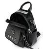 Fashion Trendy Girl Large Capacity Backpack Luxury Designer Leather Casual Shoulder Bags High Quality School Bags