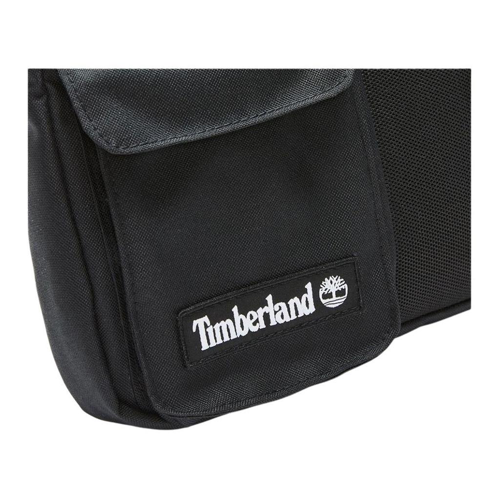 Timberland Simple Versatile Sports Fabric Shoulder Bag Crossbody Bag Unisex bags Black A67HD-001