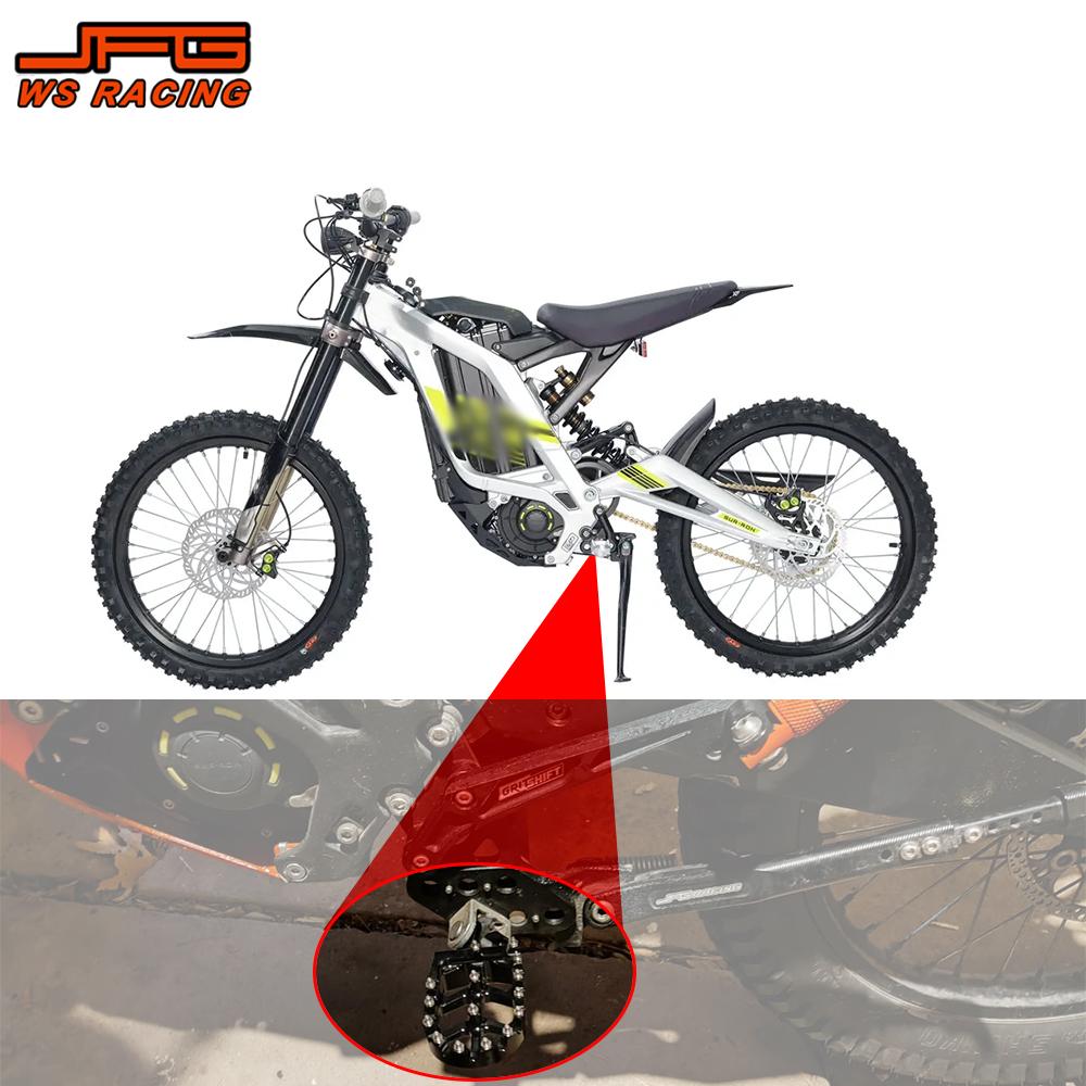 Motorcycle CNC Foot Peg For E ride Pro SS Aluminum Motorcycles Accessories Footpeg Footpedal Electric Dirt Pit Bike E-bike
