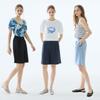 Baiyu Women S Linen Blended Half pantS 3 Piece Set Mw5w