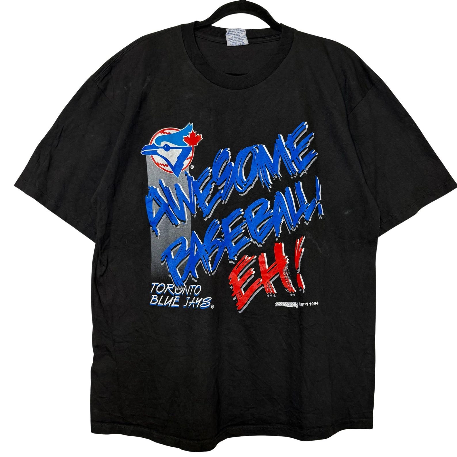1994 Toronto Blue Jays MLB T shirt Sz XL (B2990) S