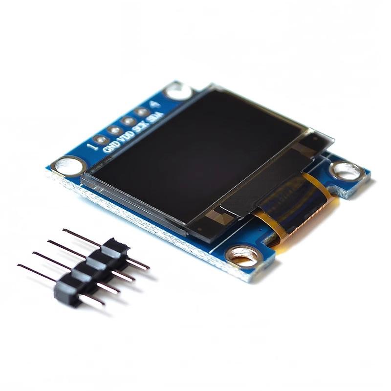 0.96 inch blue white yellow blue dual color IIC communication small OLED display module 51 microcontroller