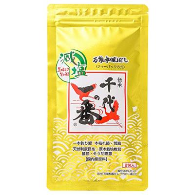 Chiyo no Ichiban Low Salt Univerzální japonský styl Dashi Chiyo no Ichiban 64 g x 8 x 15 kusů (8g balení)