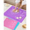 1pc Kneading Mat - Non-Stick, Easy To Clean, Convenient Cleaning, Suitable For Cookie, Dough, Cake Baking