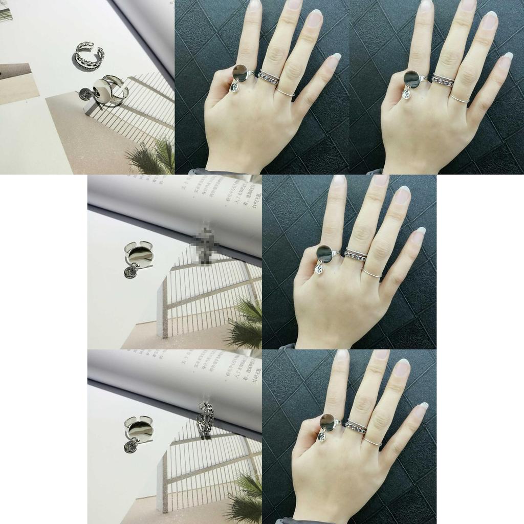 Stunning S925 Silver Ring For Women In Vintage Korean Style With Adjustable Fit