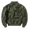 Four Seasons Thickened Air Force Flight Jacket Pánská vojenská souprava se stojatým límcem na nářadí