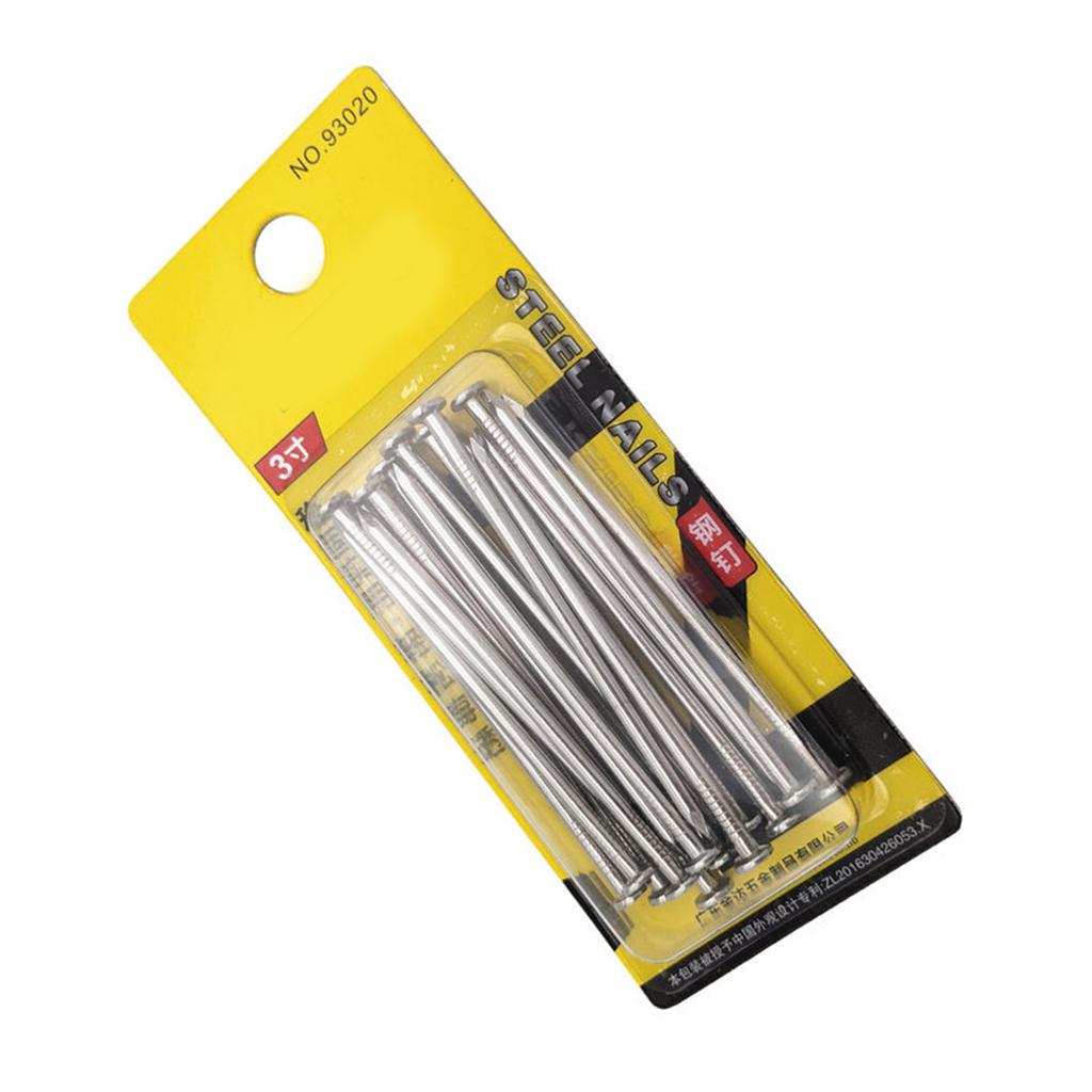 Furniture Assembly Nails Steel Nails Set for Picture Hanging and Woodworking Suitable for Drywall and Pine In 2 Sizes