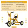 Kindergarten-Dreirad für Kinder 2-8 Jahre - Outdoor-Pedal-Fahrrad für Kleinkinder mit Eltern-Kind-Funktion