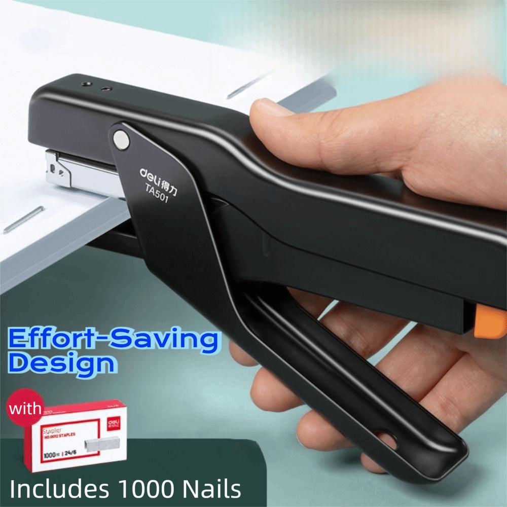 

Up To 25 Pages Paper Stapling Machine Metal Heavy Duty Stapler Stationery Office Supplies All Metal Silver