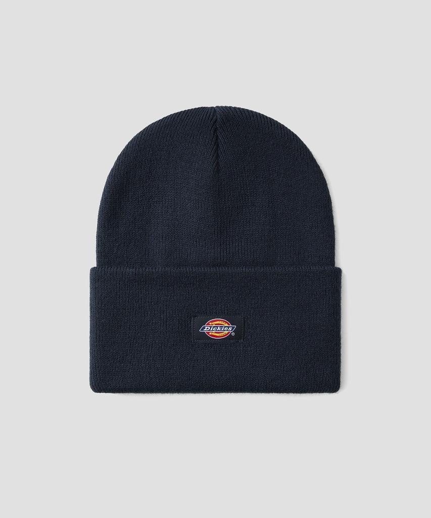 DICKIES Flag Tall Cuff Beanie Dark Navy