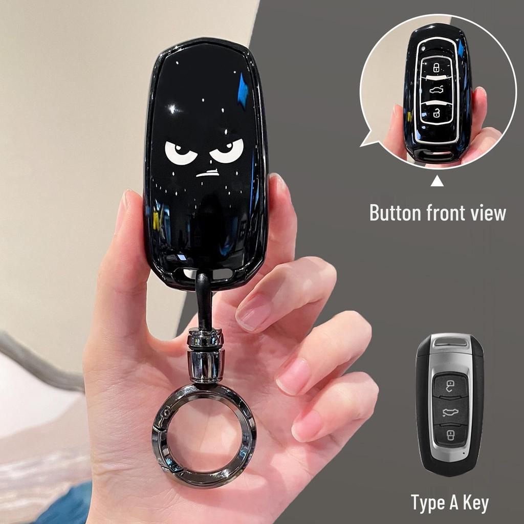 Compatible Key Case for Geely Emgrand GS, GL, Boyue, Borui, X6, Vision X3, Xingyue, Panda Mini, S1