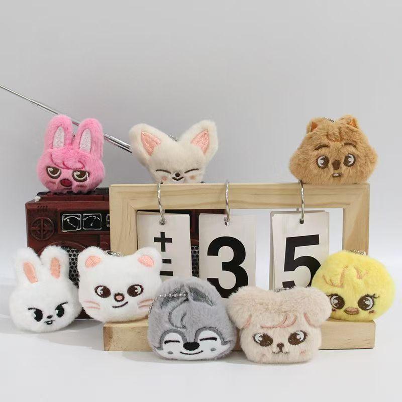 Kpop Straykids SKZOO FM SK SKZ Furry Doll Toy Hyunjin, Bangchan, Leeknow, Han, Felix, Seungmin, I.N, Changbin
