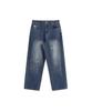 AFTERMATH Damaged Denim Pants Indigo