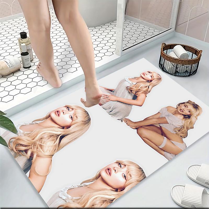 Golden Hair Dream Carpet Rug Soft Washable Antislip Home Living Room Sofa Mats Personalized Christmas Rug