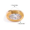 Yori High Quality Shiny Oval White Cubic Zirconia 2025 Statement Daily Exquisite Cast Jewelry Gift for Holiday Bijoux New