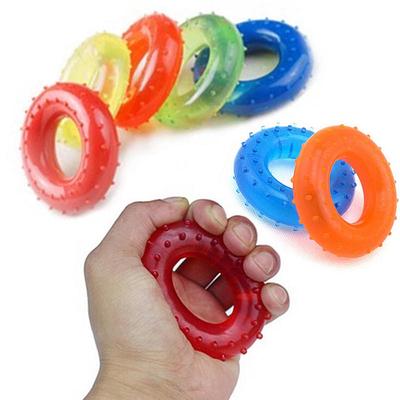 R/ésistance /à la main Grip en caoutchouc Muscle Power Formation facile Poign/ées Transporteur Fitness//anneau en caoutchouc extensible Pr/éhenseur Bleu