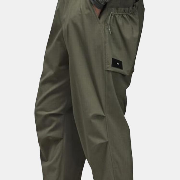 Y-3 Ripstop Hose mit Bündchen Steingrün Herren Unterteile IP7666