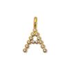 Chihang Fashion English Letter Zirconia Pendant Necklace - DIY 26 Letter Accessories