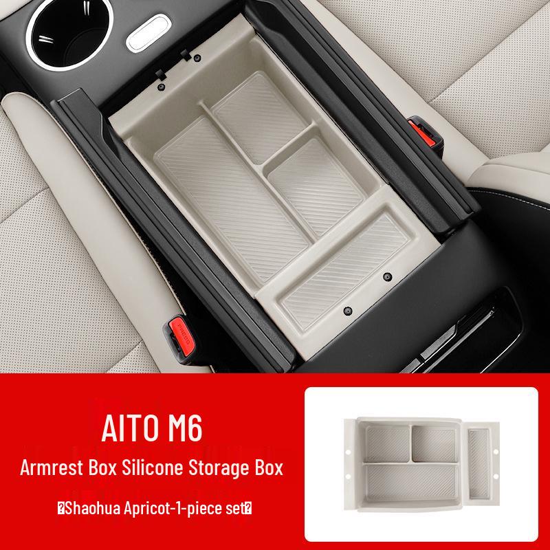 Silicone Armrest Storage Mat for 26 AITO M7/M8 Models
