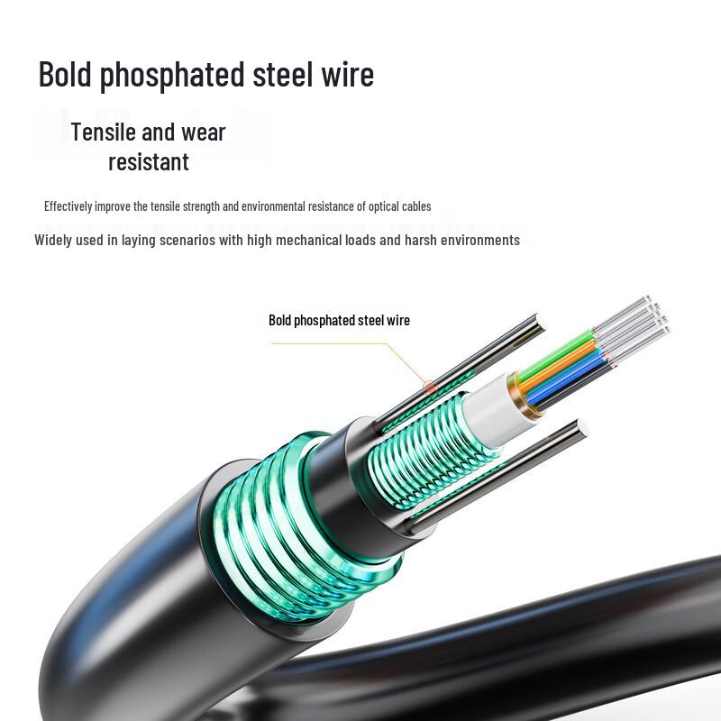 Fenghuo Tiancheng GYXTZW53 Single Mode Outdoor Fiber Optic Cable