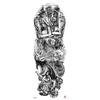 Waterproof Full Arm Flower Tattoo Stickers