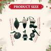6 Pieces Christmas Hanging Ornaments for Party Supplies Thanksgiving Wedding
