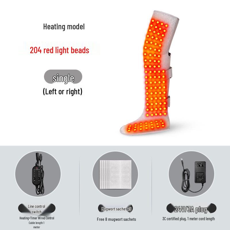 Electric Heated Knee & Leg Massager for Arthritis and Cold Relief