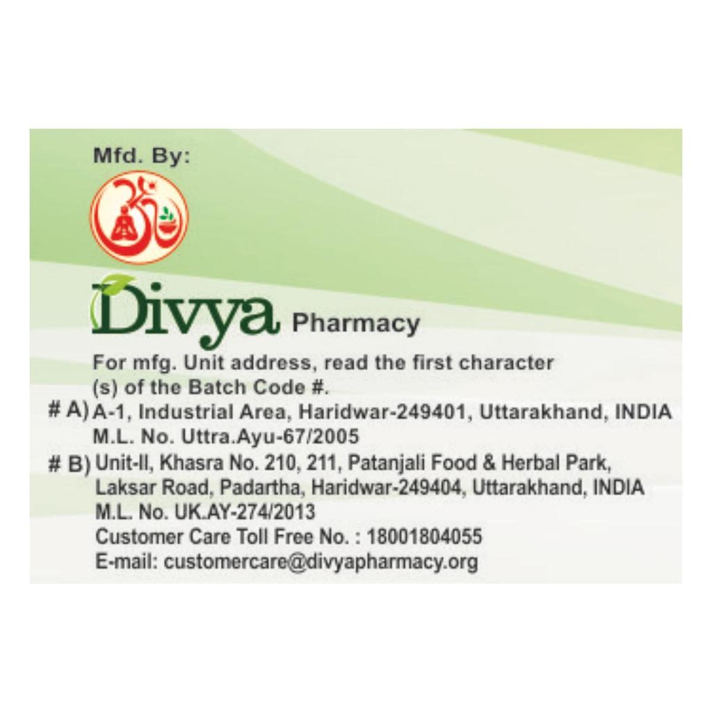 Patanjali Divya Rajahpravartini Vati, 80 Tabletten