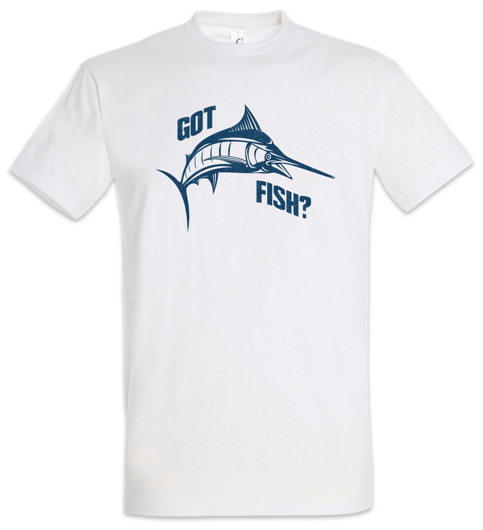 Got Fish? Swordfish Swordfish Fishing Angler Harpoon Skeleton Mens T-Shirt Mens Womens Tees Top S