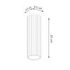 Downlight Amber 1 Gu10 Czarny Alu Lumilo 15.939.69