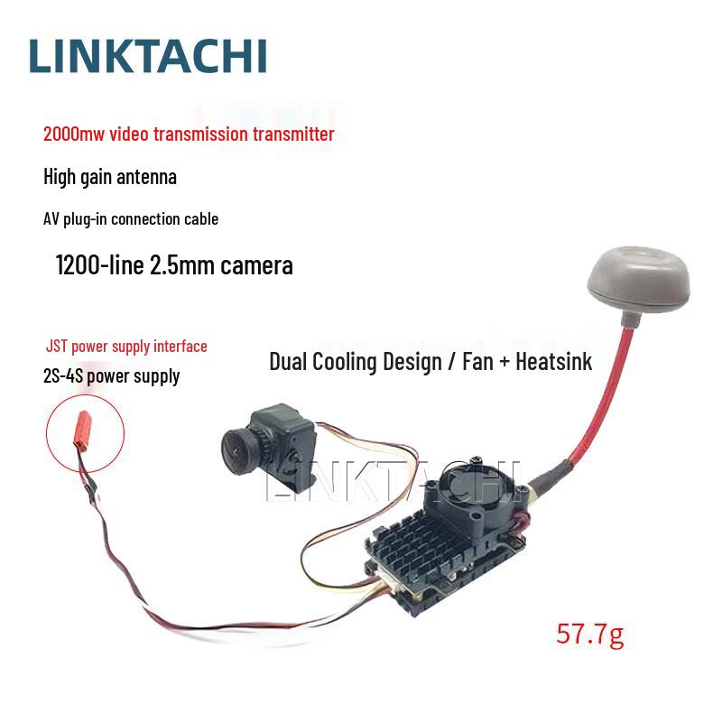 LINKTACHI 5.8G FPV Drone Video Transmitter Camera Kit