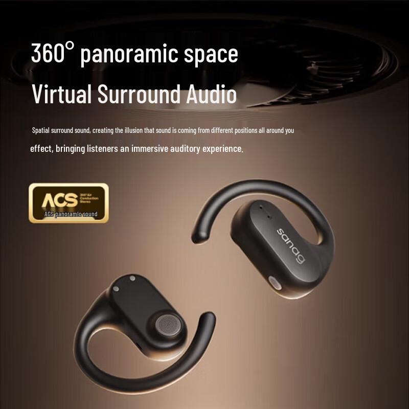 SANAG Z7 Pro Open-Ear Bone Conduction True Wireless Earphones