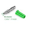 Jack Banana 4mm Laiton Nickelé Tête Lanterne pour Instruments Industriels