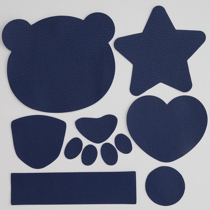 Selbstklebender Bär Kunstleder Reparaturflicken für Sofa- oder Zigarettenbrand-Schäden