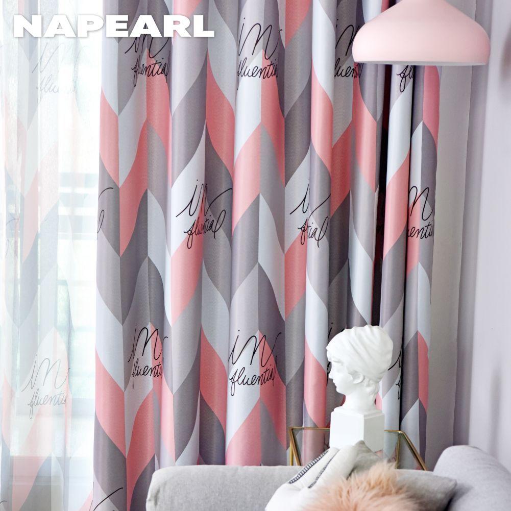 1 buc Perdele opace NAPEARL 70-80% Perdele cu model diamant în stil nordic pentru dormitor, sufragerie, fereastră balcon pentru decor acasă