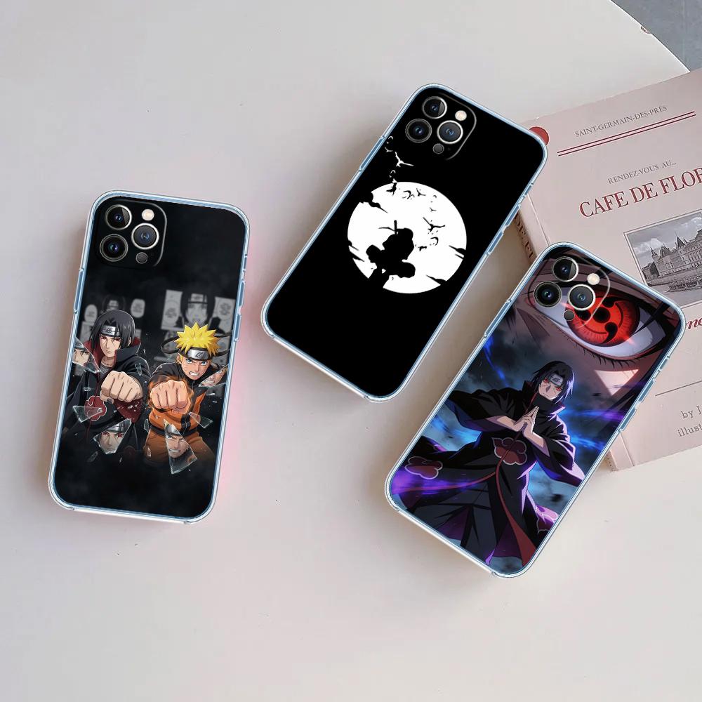 LO73 Naruto Uchiha Itachi Soft Shell Transparent Phone Case for Motorola Moto G7 G8 G9 G84 G85 G73 G24 G15 Z2 Play Power Plus