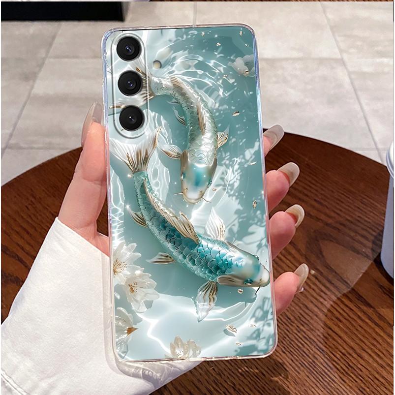 Fashion Cute Love Rabbit Phone Case For Samsung Galaxy S25 Plus S 25 Ultra Edge 5G Clear Silicone Protective Soft TPU Back Cover