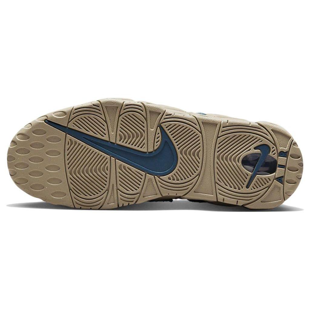 Nike Air More Uptempo Limestone Unisex-Sneaker Hellbraun-Baldrian-Blau DV6993-200