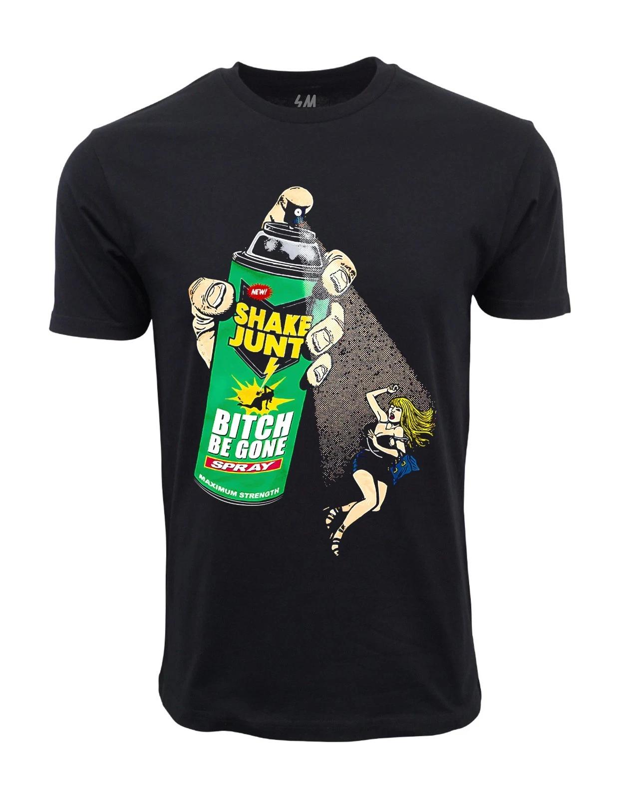 Men s and Women s T-shirts BE GONE SPRAY GRAPHIC XL