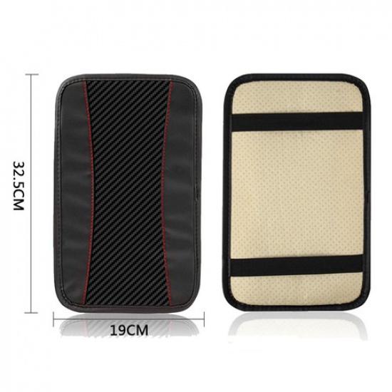 1pc Armrest Cover Pad Center Console Leather Cushion Car Interior Accessories