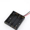 2pcs/5pcs 1.5V Slot AAA Battery Case Battery Box AAA Battery Holder With Leads Wire With 2 4 Slots AAA 3A 6v 2x1.5v 4x1.5v