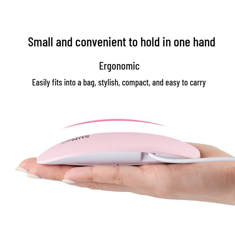 Portable Mini LED Nail Lamp: Handheld, No Blackening, Gel Nail Dryer